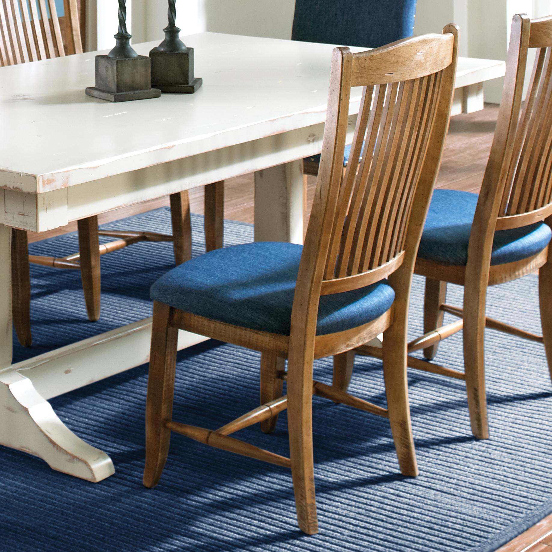 Canadel Champlain Custom Dining Customizable Upholstered Side Chair